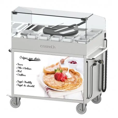MOBILE CRÊPES STATION 40 - EINBAU | Dasgastro.de MOBILE CRÊPES STATION 40 - EINBAU